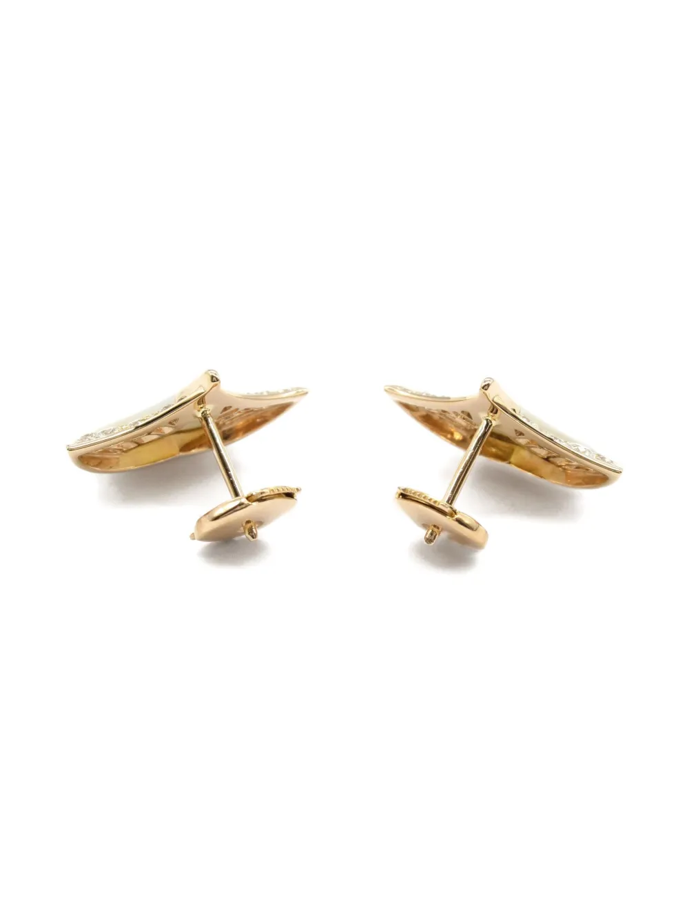 Bvlgari Pre-Owned 2010s 18K rose gold Diva Dream diamond earrings | Image 2