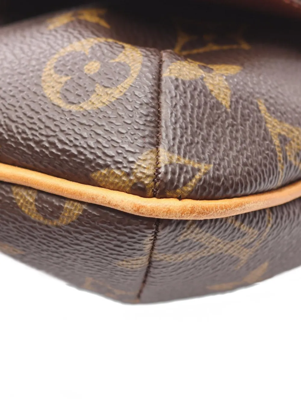 Pre-owned Louis Vuitton 1998 Musette Salsa Monogram Shoulder Bag In Brown