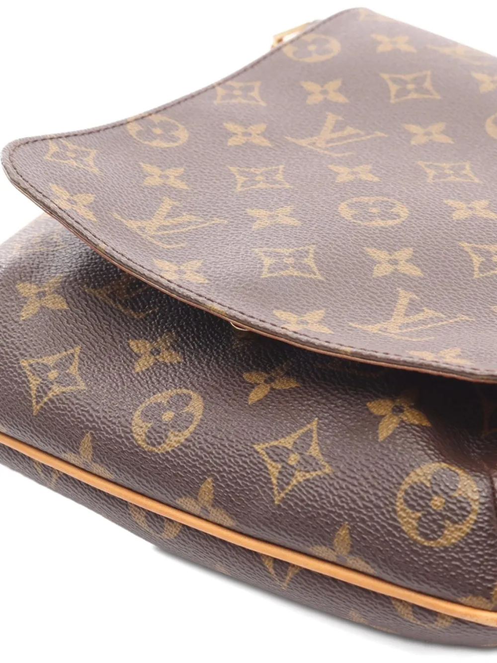 Pre-owned Louis Vuitton 1998 Musette Salsa Monogram Shoulder Bag In Brown