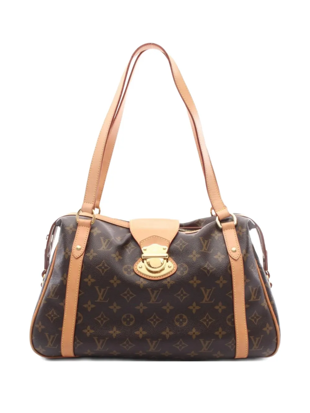 Louis Vuitton Pre-Owned 2012s ストレーザ PM ショルダーバッグ - ブラウン Louis Vuitton Pre-Owned 2012s ストレーザ PM ショルダーバッグ - ブラウン