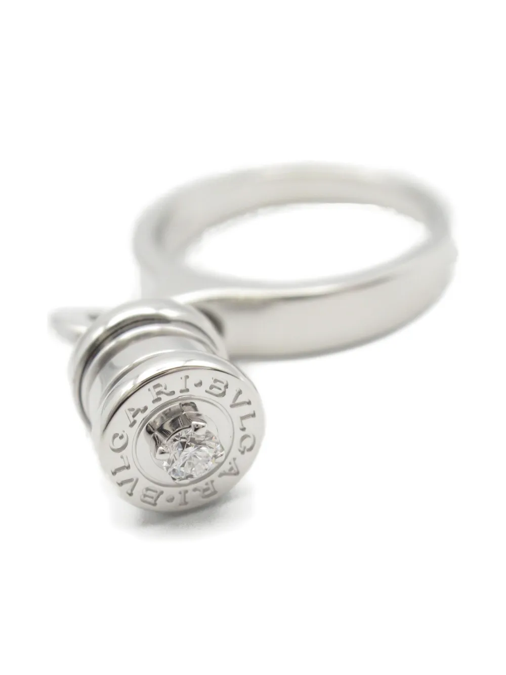 Bvlgari Pre-Owned 2010 18kt white gold B-zero1 ring | Pre-Owned | Image 2