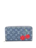 Louis Vuitton Pre-Owned 2021 × Takashi Murakami Zippy wallet - Blue