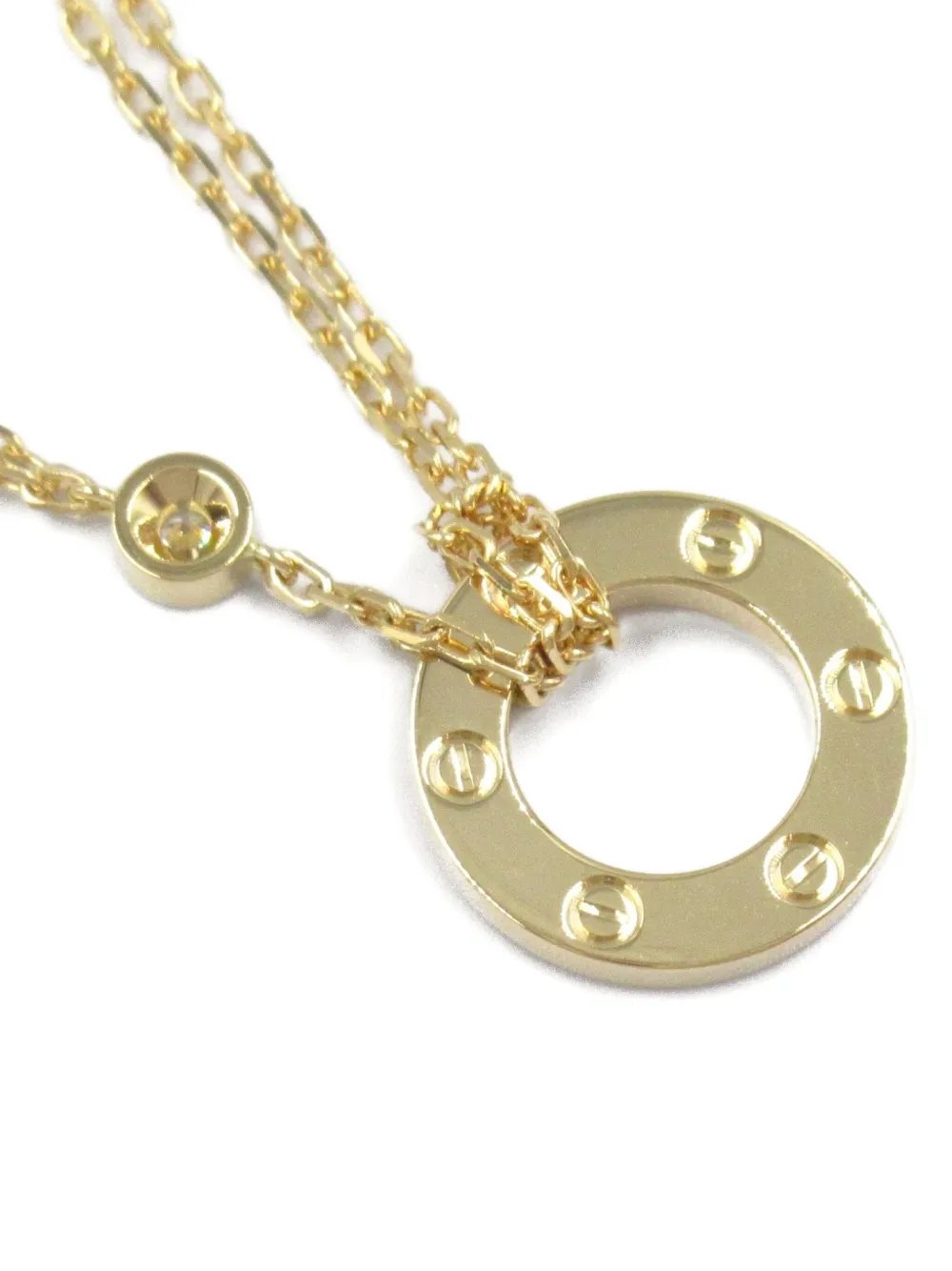 Cartier 18kt yellow gold Circle necklace | Pre-Owned | Image 2
