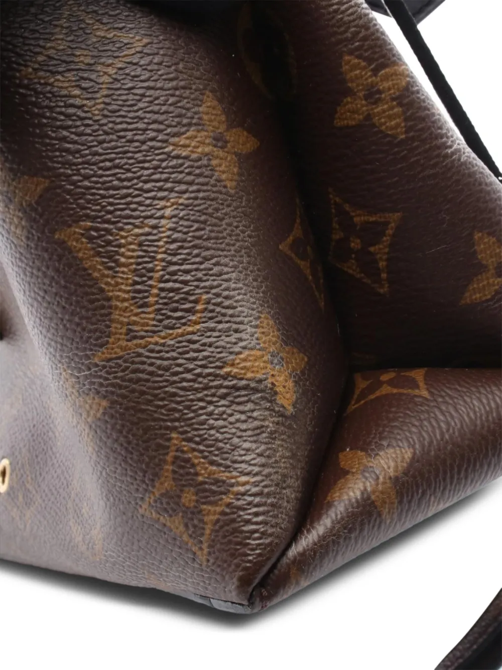 Pre-owned Louis Vuitton 2017 One Handle Mm Tote Bag In Brown