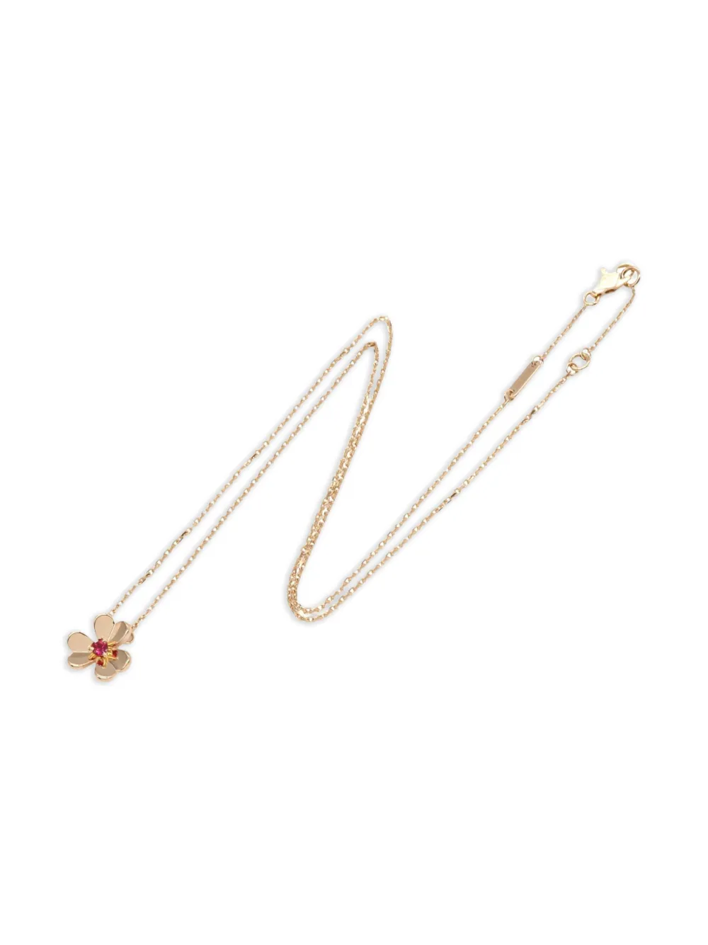Van Cleef & Arpels 2010 18kt rose gold Frivole necklace - ピンク Van Cleef & Arpels 2010 18kt rose gold Frivole necklace - ピンク