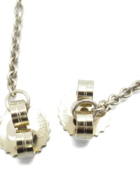 Tiffany & Co. Pre-Owned 2010s triple-sphere chain earrings