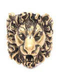 Gucci Pre-Owned 2010s lion-head ring - Gold