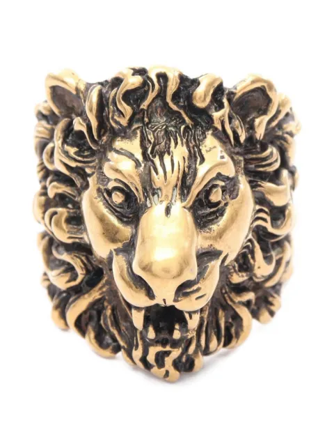 Gucci Pre-Owned 2010s lion-head ring