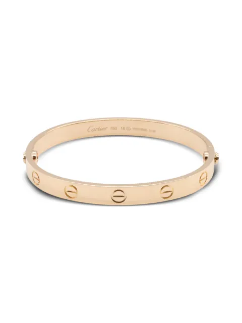 Cartier 2010s 18K rose gold Love Breath bracelet
