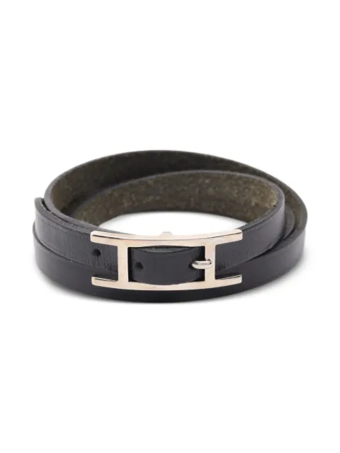 Hermès Pre-Owned 2010s leather bracelet