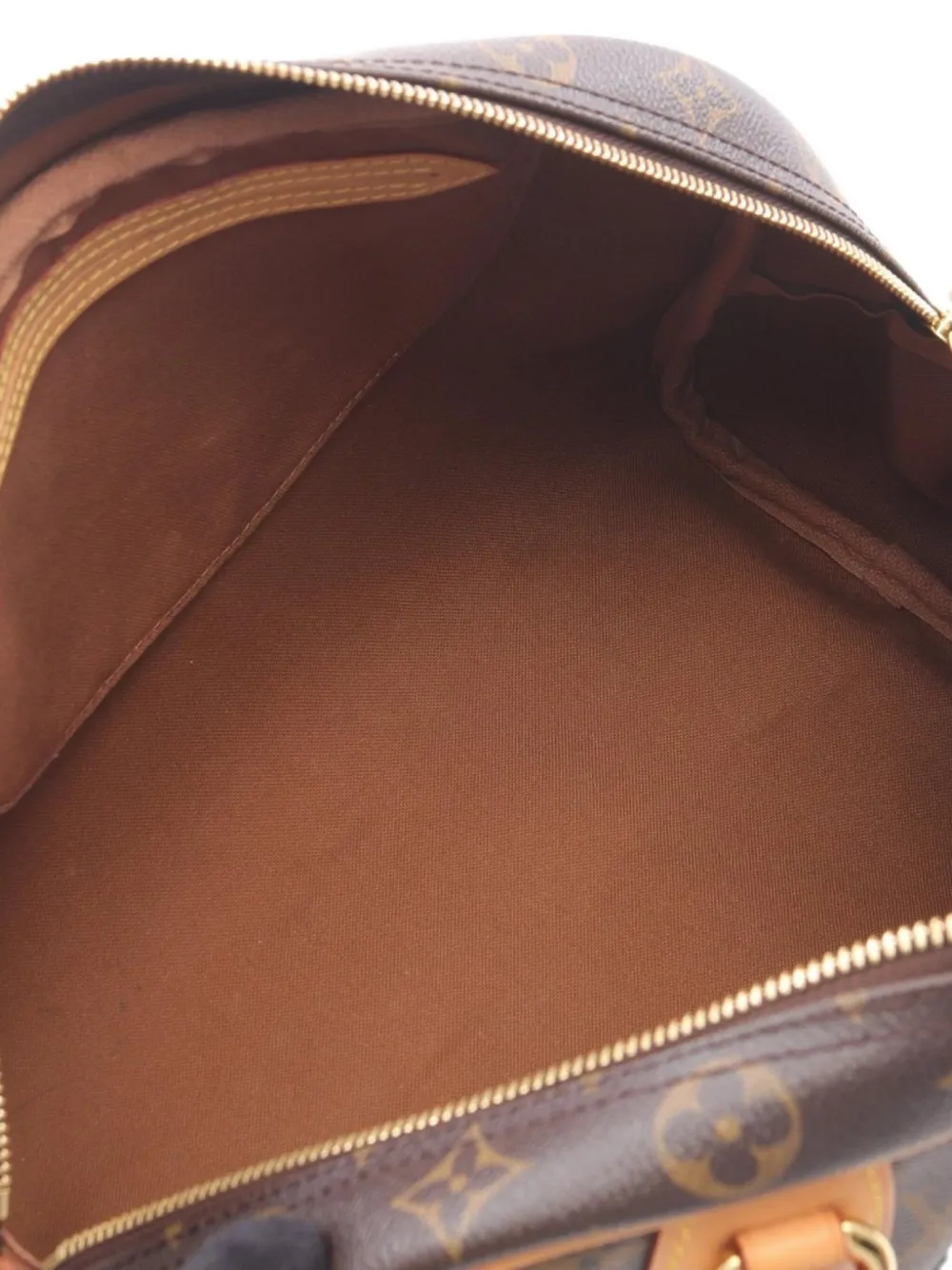 Pre-owned Louis Vuitton 2008 Montorgueil Pm Monogram Shoulder Bag In Brown
