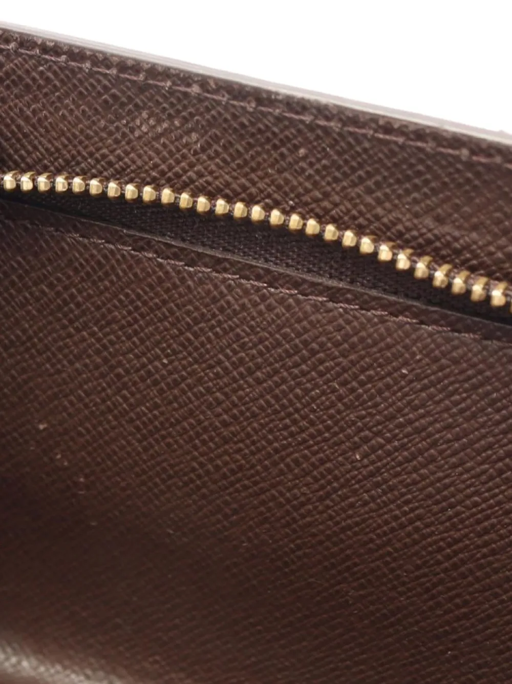 Pre-owned Louis Vuitton 2011 Joy Trifold Wallet In Brown