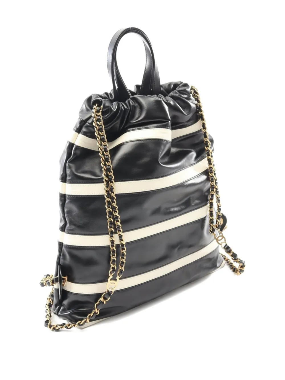 CHANEL Pre-Owned 2021 stripeD backpack | Pre-Owned | Image 2