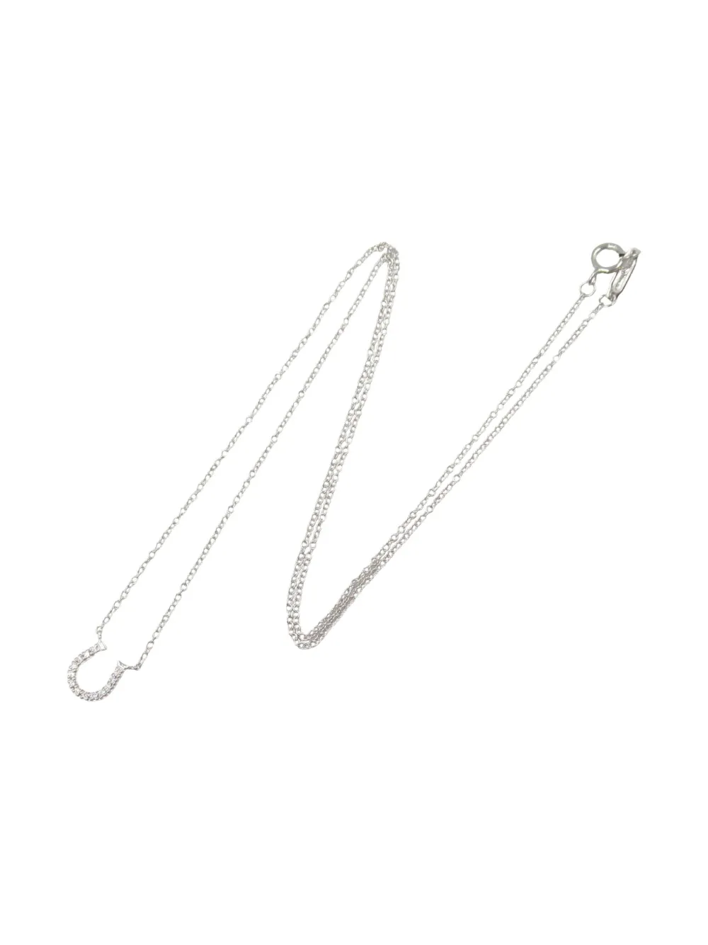 Tiffany & Co. Pre-Owned 2010 Horseshoe diamond necklace | Pre-Owned | Image 2