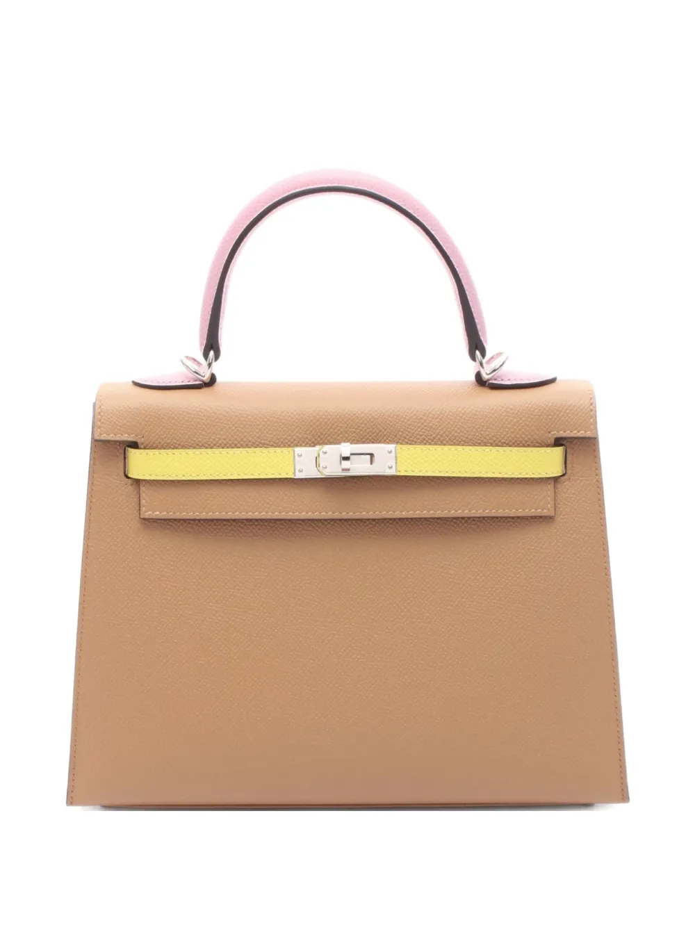 Pre-owned Hermes 2023 Kelly 25 Handbag In Brown