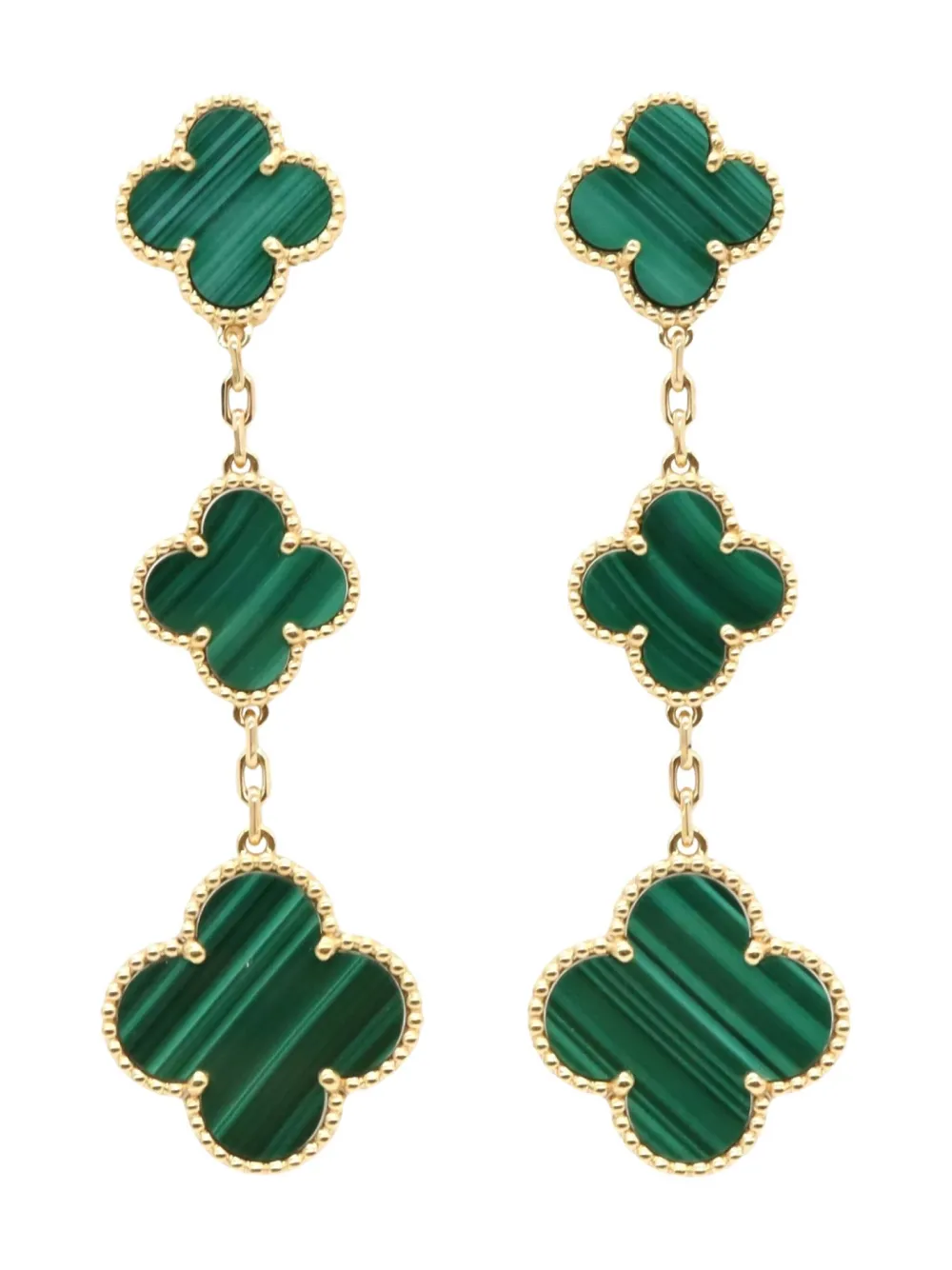 Van Cleef & Arpels 2010 18kt yellow gold Magic Alhambra earrings | Gold | Image 1