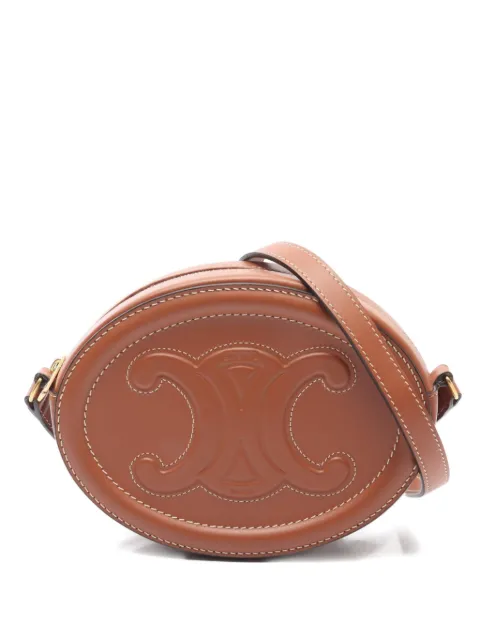 Céline Pre-Owned 10s mini Oval Perth Cuill Triomphe shoulder bag