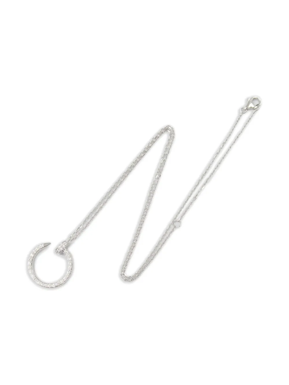 Cartier 2010 18kt white gold Justo Ann Kuru necklace | Silver | Image 1