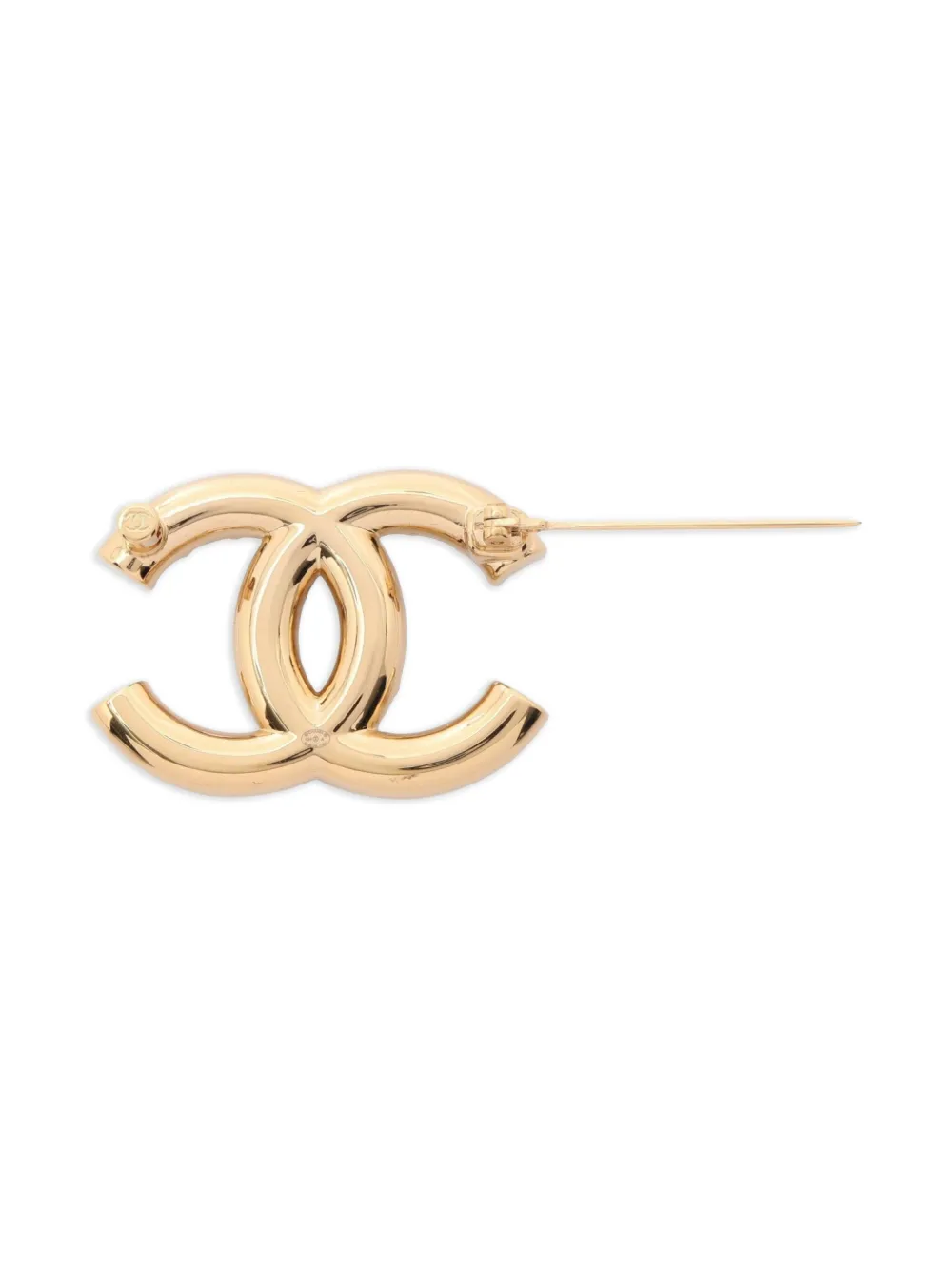 CHANEL Pre-Owned 1986-1988 CC faux-pearl brooch | Image 2