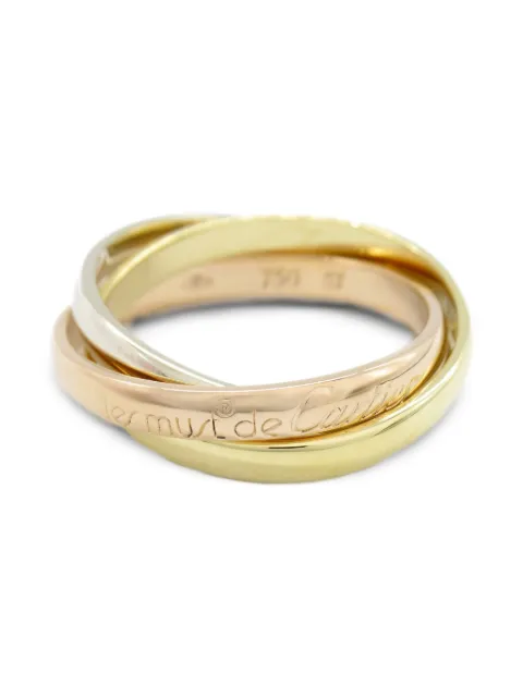 Cartier anillo Trinity en oro amarillo de 18kt 2010