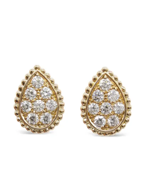 Boucheron Pre-Owned 2010 18kt rose gold Serpent Boheme earrings