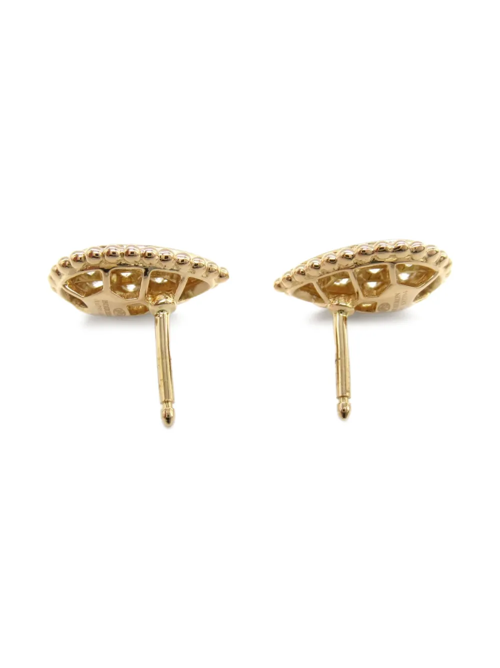 Pre-owned Boucheron 2010 18kt Rose Gold Serpent Boheme Earrings