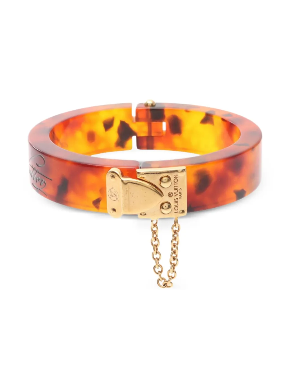 Louis Vuitton Pre-Owned 2013 Brassler Rock Me bracelet | Brown | Image 1