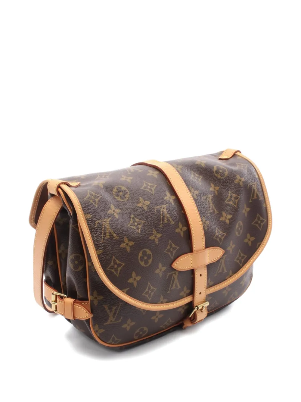 Louis Vuitton Pre-Owned Saumur 30 axelväska med monogram från 2004 | Pre-Owned | Image 2
