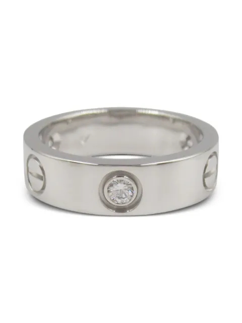 Cartier 2010 18kt white gold Love ring 