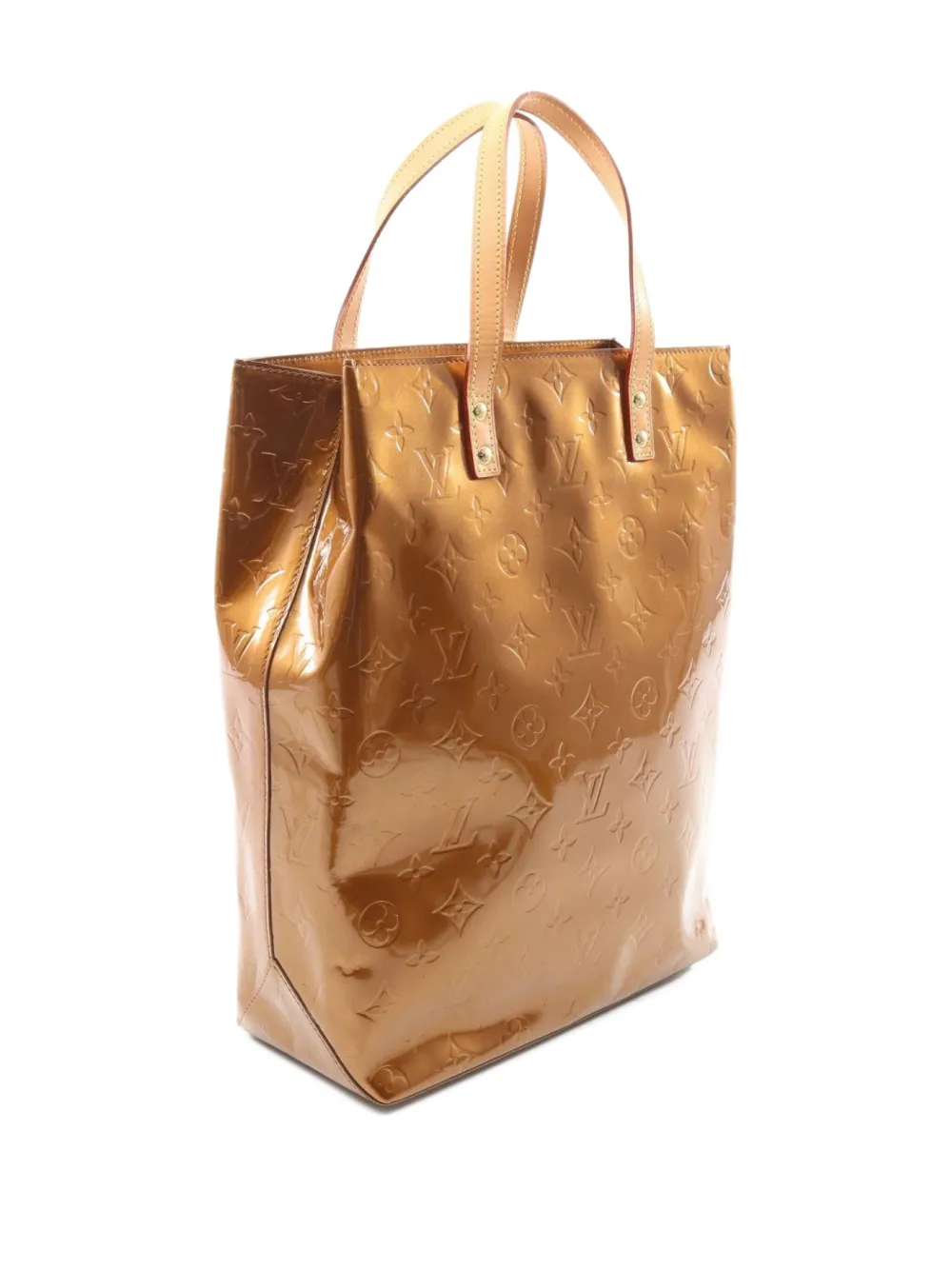 Pre-owned Louis Vuitton 2002 Lead Mm Tote Bag In Brown