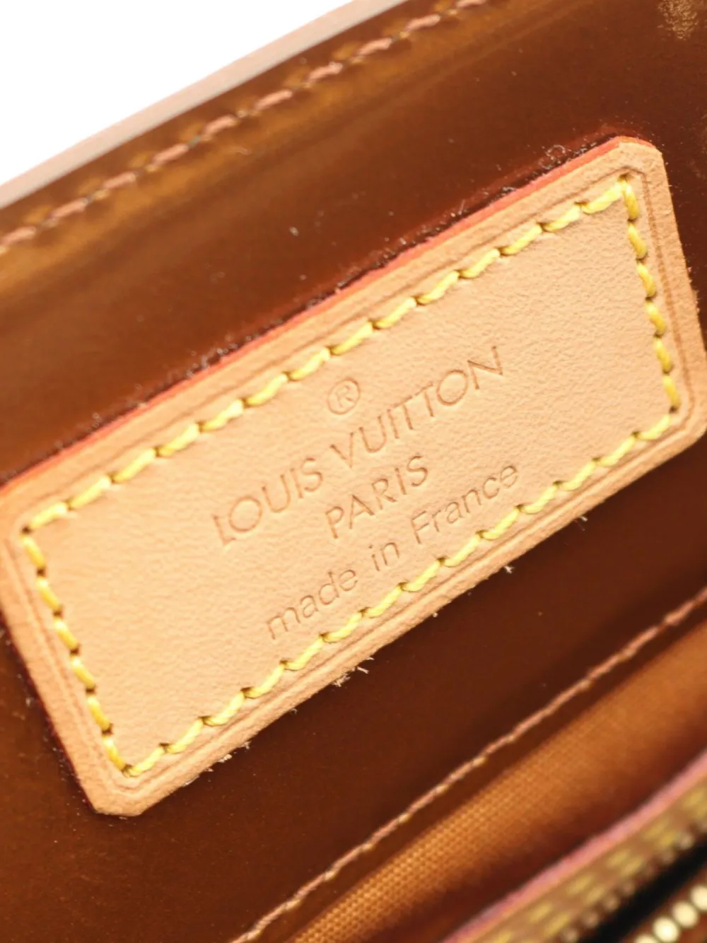 Pre-owned Louis Vuitton 2002 Lead Mm Tote Bag In Brown