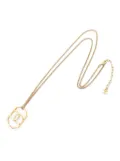 CHANEL Pre-Owned 1986~1988 coco mark necklace - Gold
