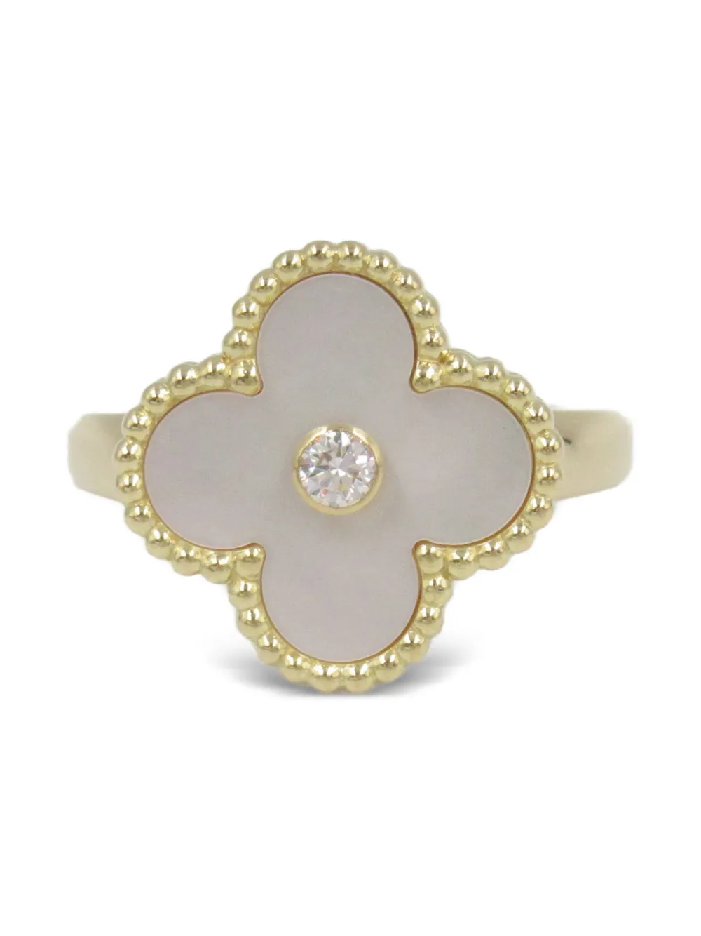 Van Cleef & Arpels 2010 18kt yellow gold Alhambra ring | Gold | Image 1