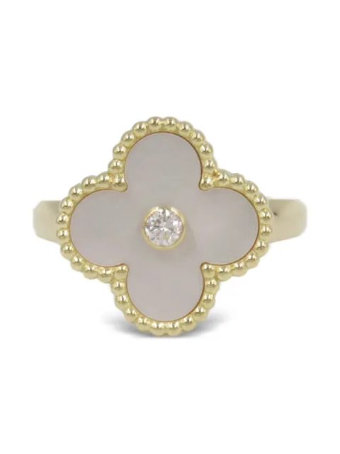 Van Cleef & Arpels 2010 18kt yellow gold Alhambra ring