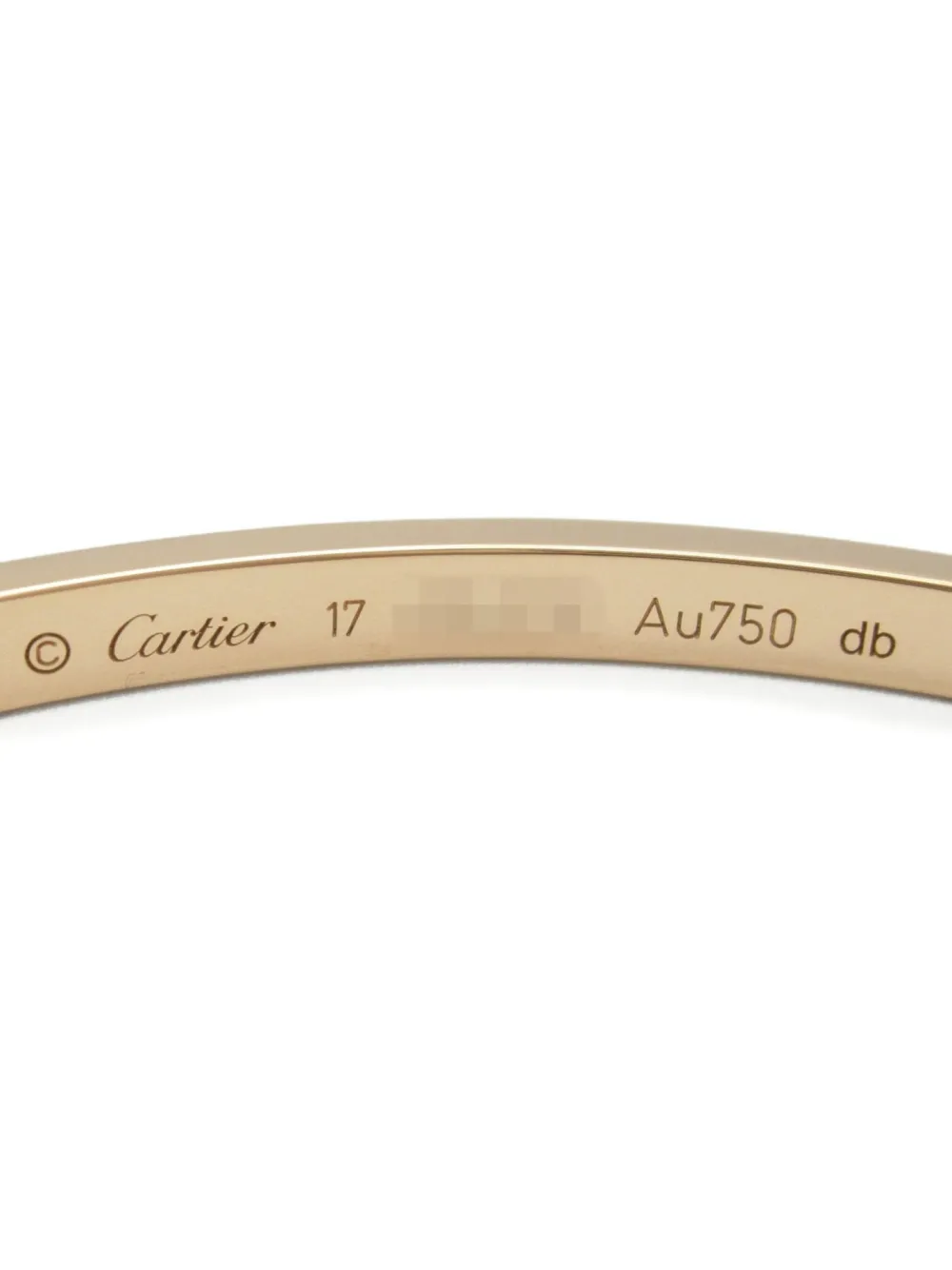 Cartier 2010s 18K rose gold Love diamond bracelet | Image 2