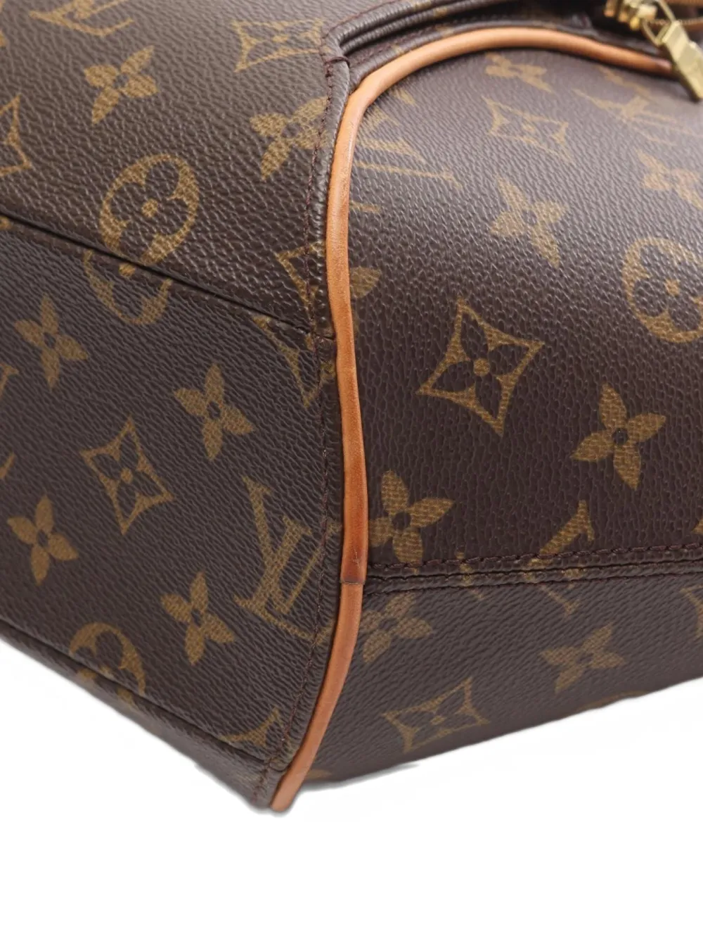Pre-owned Louis Vuitton 1998 Ellipse Monogram Shoulder Bag In Brown