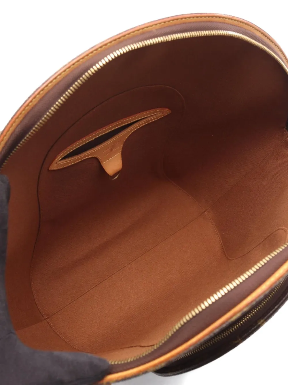 Pre-owned Louis Vuitton 1998 Ellipse Monogram Shoulder Bag In Brown