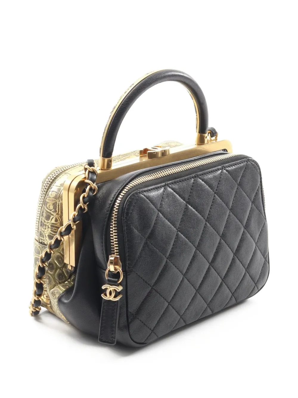CHANEL Pre-Owned 2019 croc-embossed leather shoulder bag | Pre-Owned | Image 2