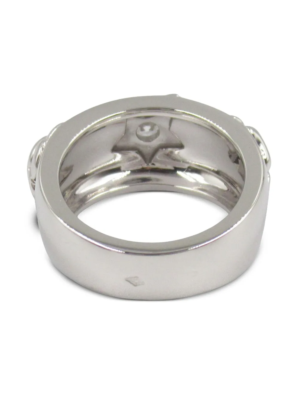 CHANEL Pre-Owned 1989-1991 18K white gold Three Symbols diamond ring | Image 2
