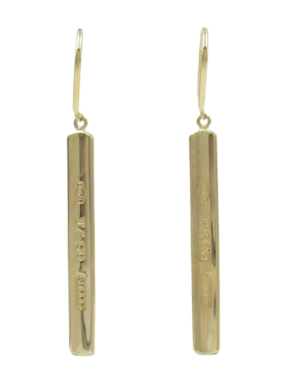 Tiffany & Co. Pre-Owned 2010s 18K yellow gold Blade earrings | Gold | Image 1