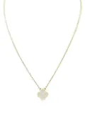 Van Cleef & Arpels 2010s 18K yellow gold Alhambra mother of pearl necklace