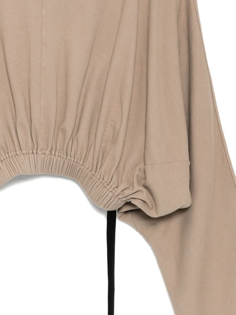 Rick Owens DRKSHDW Cropped hoodie Bruin