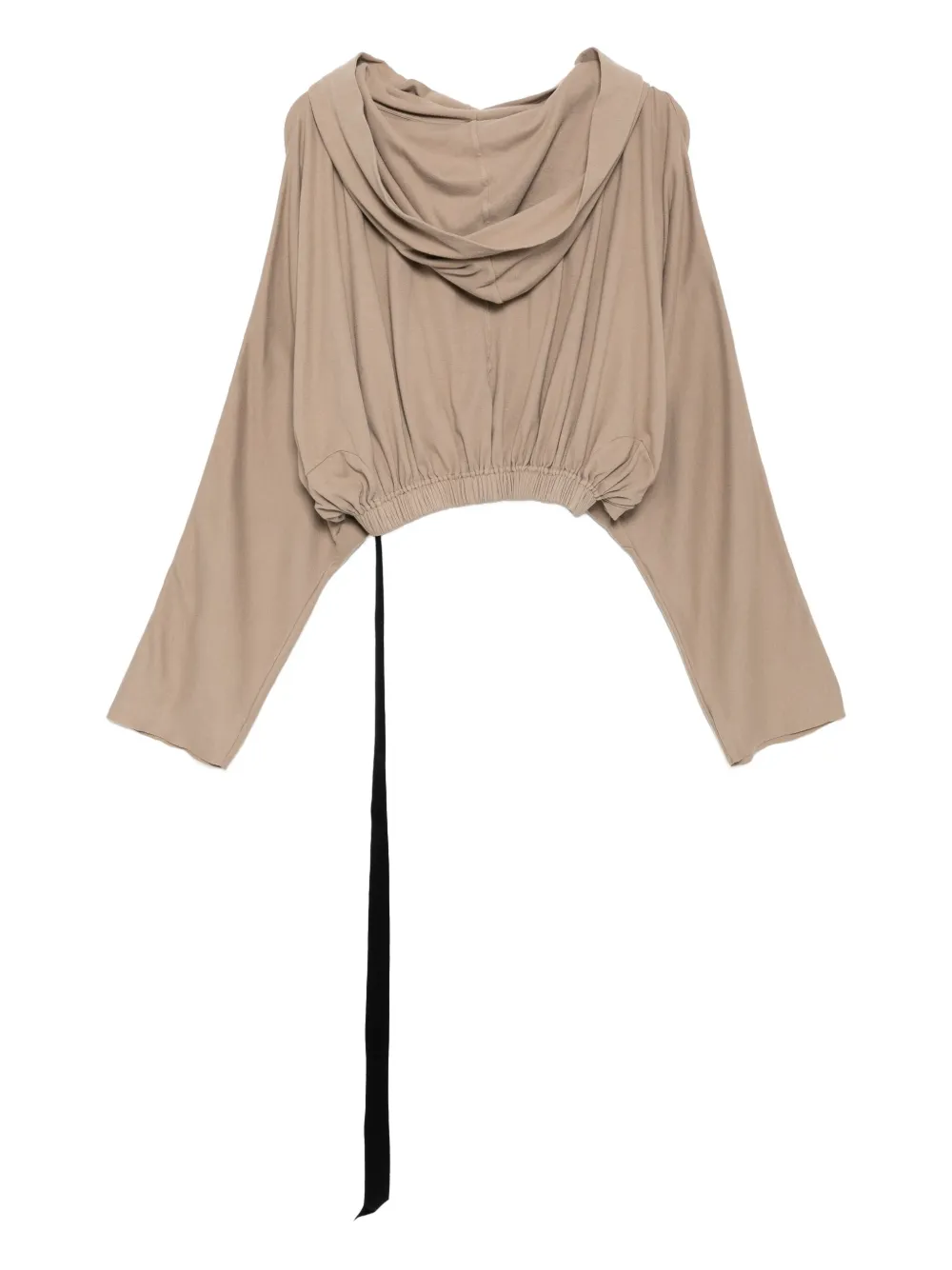 Rick Owens DRKSHDW Cropped hoodie - Bruin
