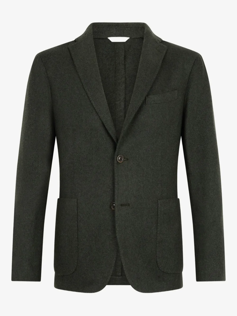Boglioli patch-pocket buttoned blazer | Green | Image 1