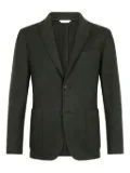 Boglioli patch-pocket buttoned blazer - Green