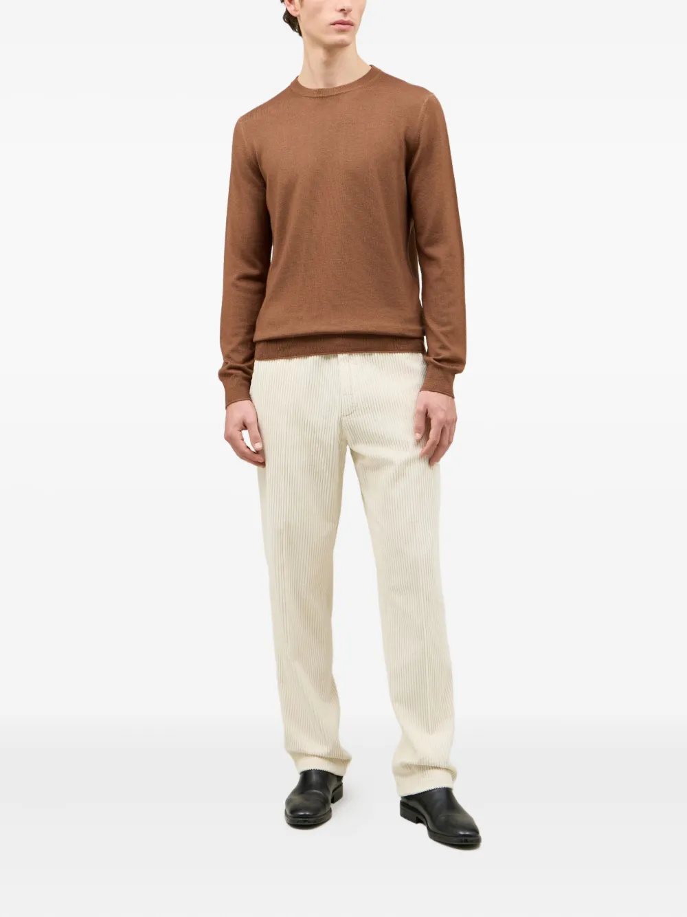 Boglioli crew-neck wool sweater | Knitted Sweaters | Image 2