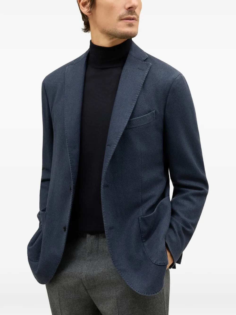 Boglioli pocket button K-jacket Blauw