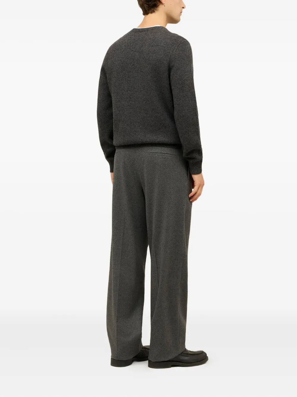 Boglioli Plooibroek Grijs