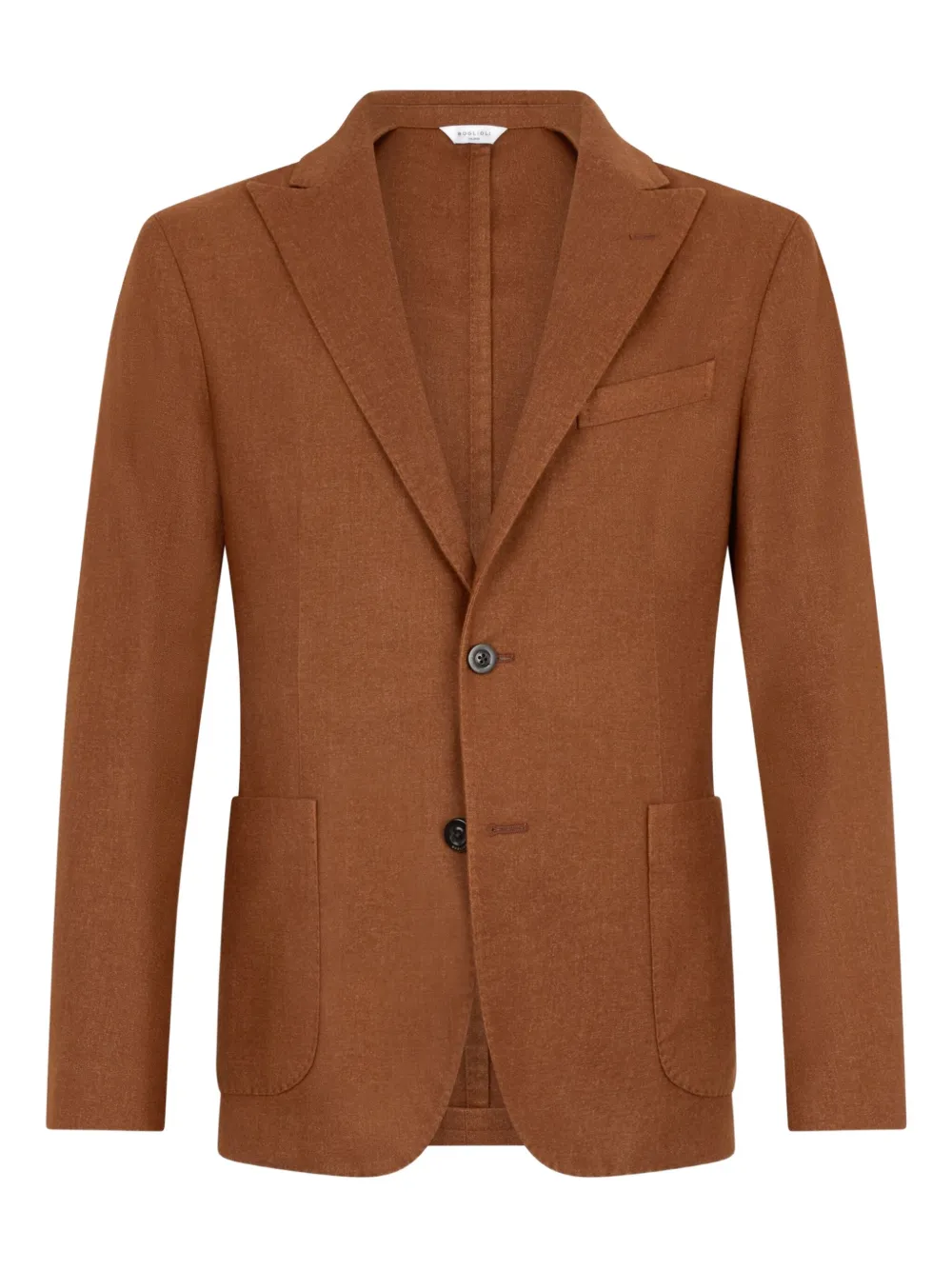 Boglioli patch-pocket blazer Bruin
