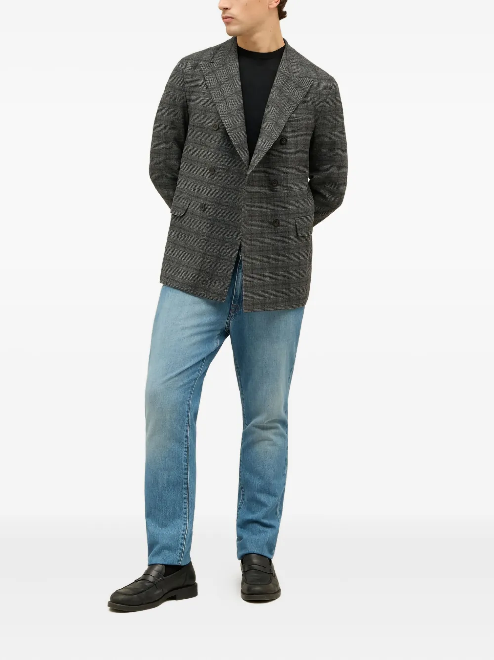 Boglioli double-breasted check-pattern blazer | Suit & Dinner Jackets | Image 2